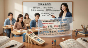 Mẫu câu nguyên nhân